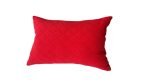 Perna 50×70 matlasata micropolar moale si pufos PolarTech tip Cocolino, culoare Red, Somnart, vidata