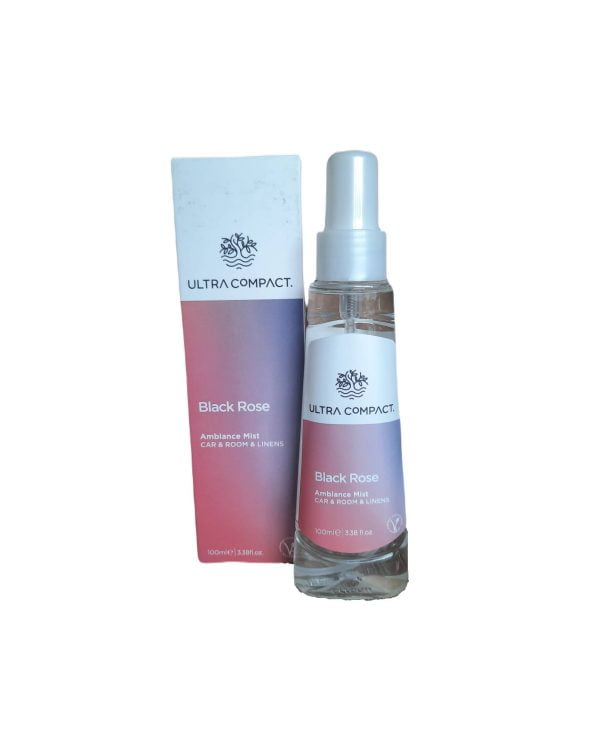 Odorizant pentru camera si tesaturi Ultra Compact, Ambiance Mist Black Rose, 100 ml