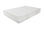 Saltea cu memorie si arcuri Bambus Super Confort Pocket Multilayer 90×200, inaltime 25 cm, husa matlasata, sistem 3D, manere, fermitate medie