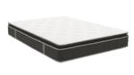 Saltea cu arcuri si memorie Somnexpert Top Confort 90x200x30, fermitate mediu-tare, cu topper integrat, cu manere