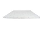 Topper cu spuma poliuretanica Superconfort Lavant 7 Zone 180×200, husa detasabila si lavabila, tratament lavanda, fermitate medie