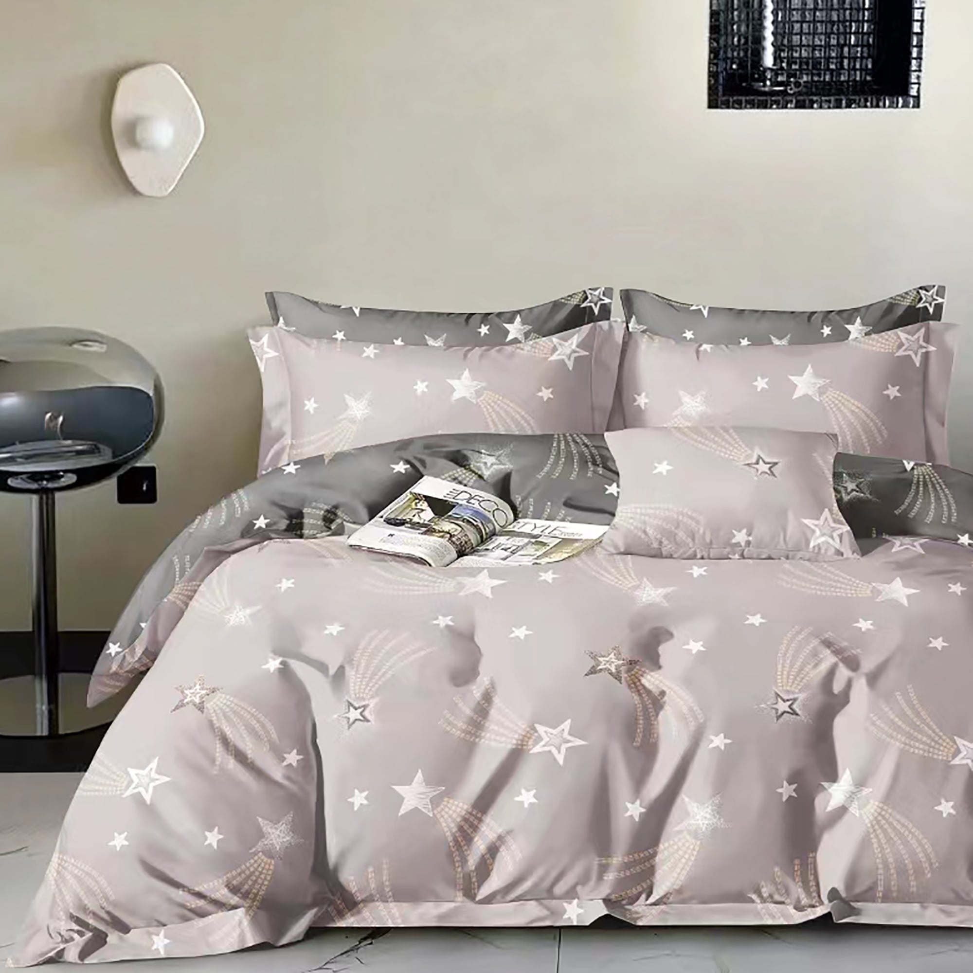 Lenjerie de pat Percale 1P, 3 piese, cearceaf pat clasic 160cm x 240cm, cearceaf pilota 150cm x 220cm, 1 fata perna 50 x 70, bej Lenjerie de pat Percale 1P, 3 piese, cearceaf pat clasic 160cm x 240cm, cearceaf pilota 150cm x 220cm, 1 fata perna 50 x 70, bej