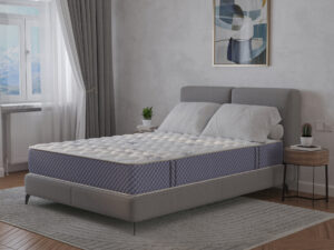 Saltea cu memorie si arcuri Passiflora Pocket Multilayer, 140×200, inaltime 28 cm, fermitate medie