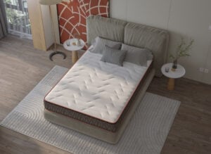 Saltea cu arcuri Supreme Comfort Pocket Multilayer, 140×200, inaltime 30 cm, fermitate medie