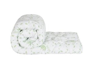 Pilota matlasata Aloe Confort Somnart, 140×200 cm, 250 g, microfibra, primavara-toamna