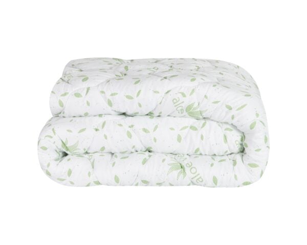 Pilota matlasata Aloe Confort Somnart, 140×200 cm, 250 g, microfibra, primavara-toamna