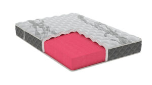 Saltea Somnart Memory Dream 140×200, înălțime 24 cm, cu mânere, fermitate mediu-tare