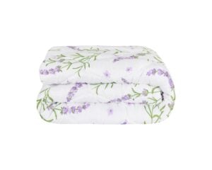 Pilota matlasata Lavanda Confort Somnart, 140×200 cm, 250 g, microfibra, primavara-toamna