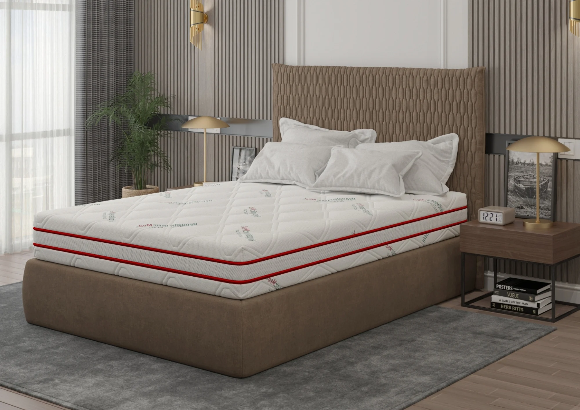 Saltea cu memorie Somnart Memory HypoallergenicMed Antibacteria 140×200, înălțime 18 cm, antibacterii, husă 3D detașabilă, fermitate medie Saltea cu memorie Somnart Memory HypoallergenicMed Antibacteria 140×200, înălțime 18 cm, antibacterii, husă 3D detașabilă, fermitate medie